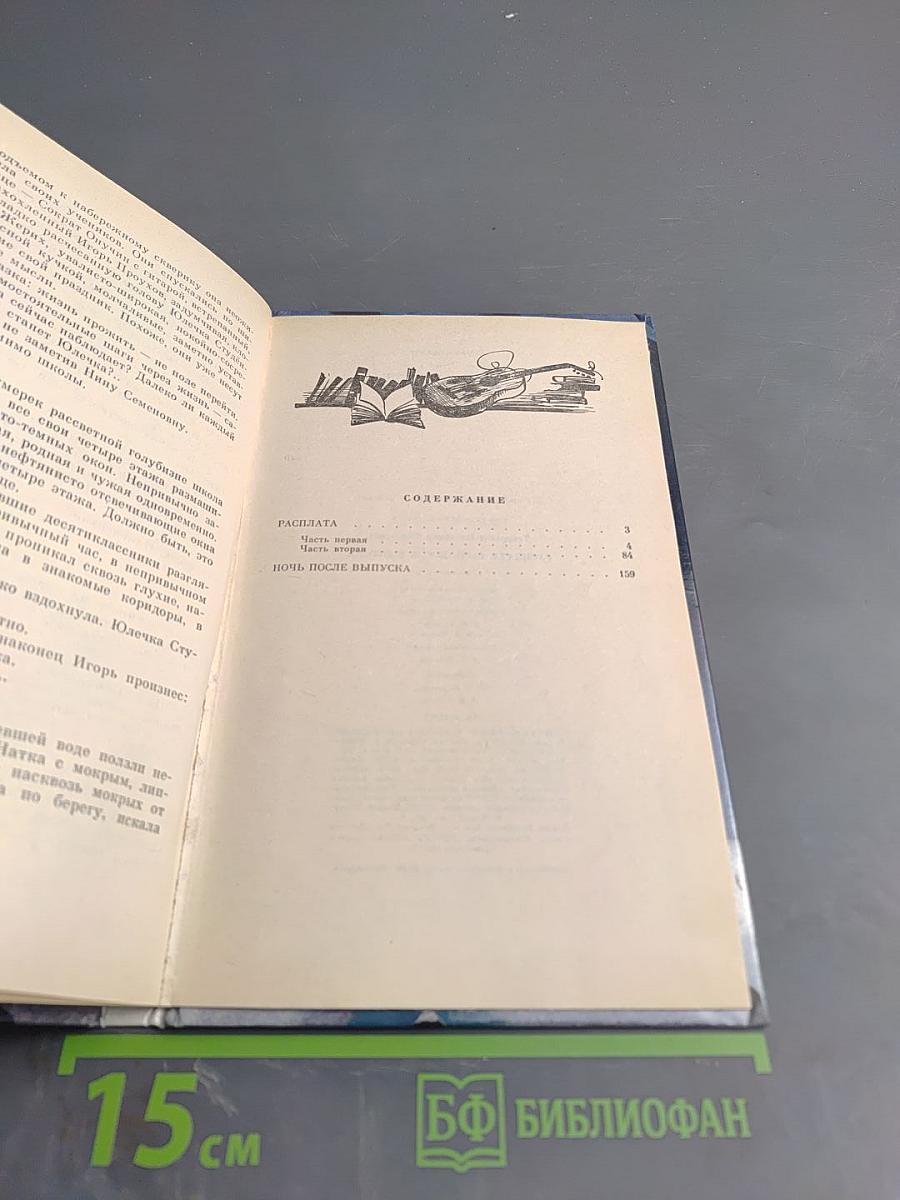 Расплата. Ночь после выпуска