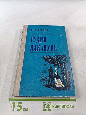 Рудин. Накануне