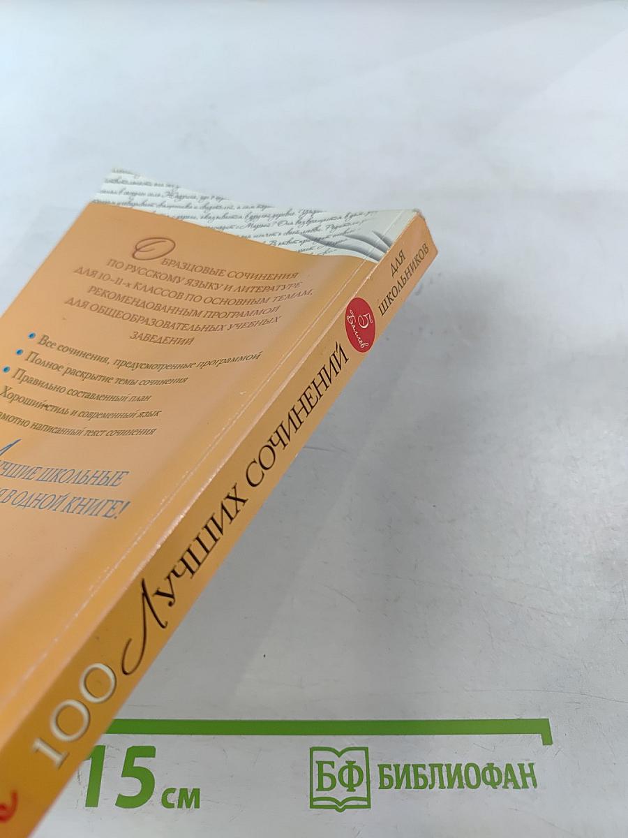 100 Лучших сочинений для школьников для 10-11 классов