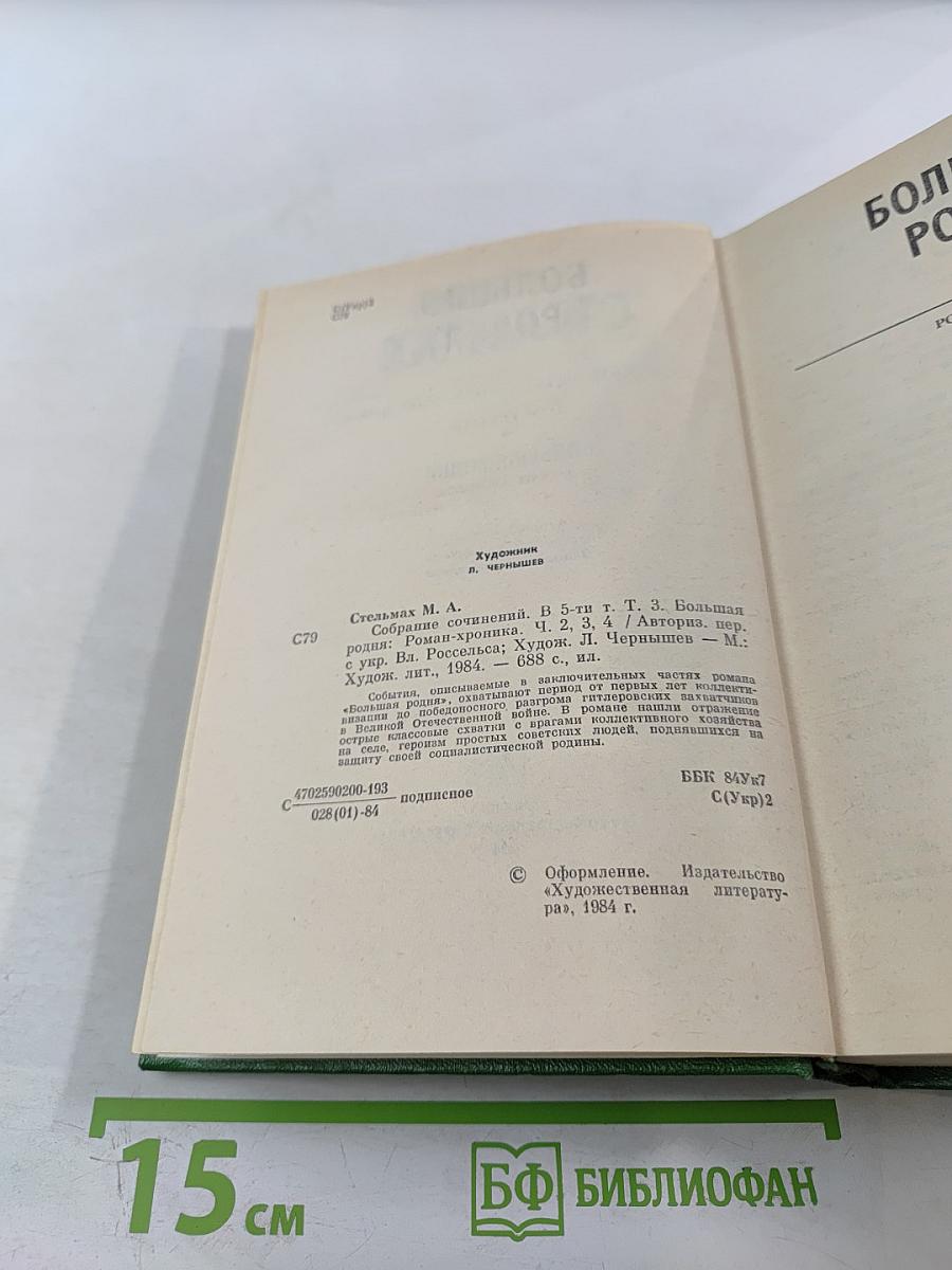 Большая родня. Роман-хроника. Том 3