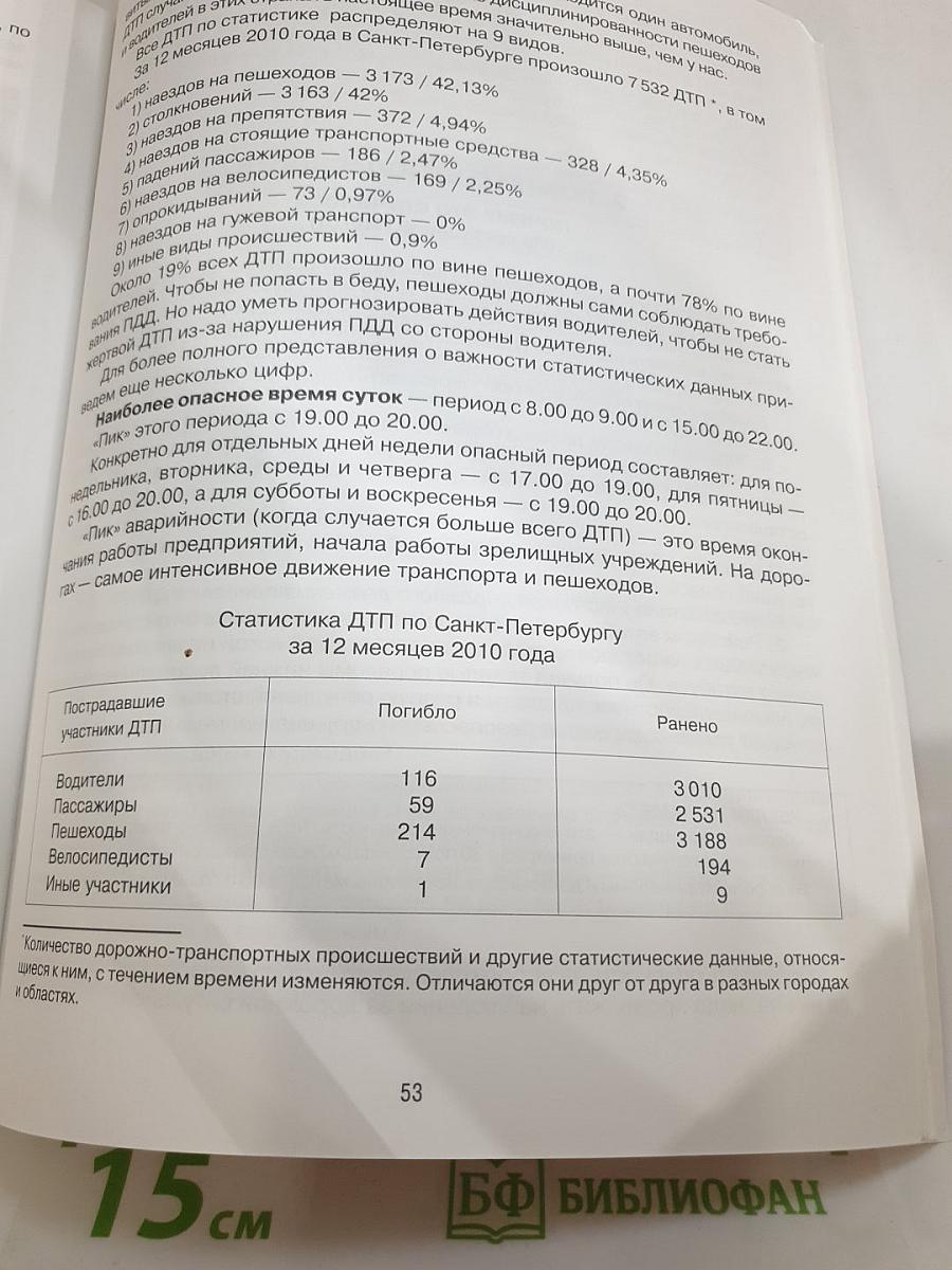 Дорожная безопасность. Учебное пособие по правилам и безопасности дорожного движения для 6-х классов