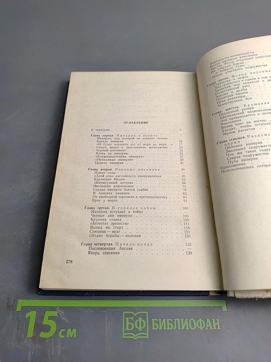 Закат Британской Империи