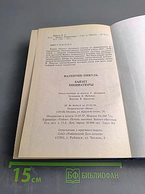 Баязет. Миниатюры