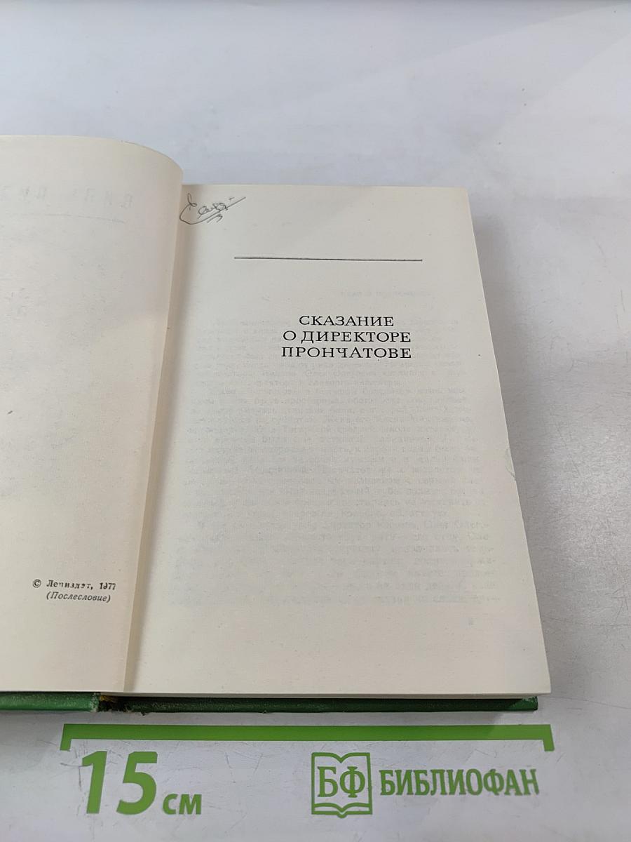 Сказание о директоре Прончатове. Стрежень