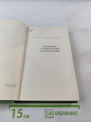 Сказание о директоре Прончатове. Стрежень