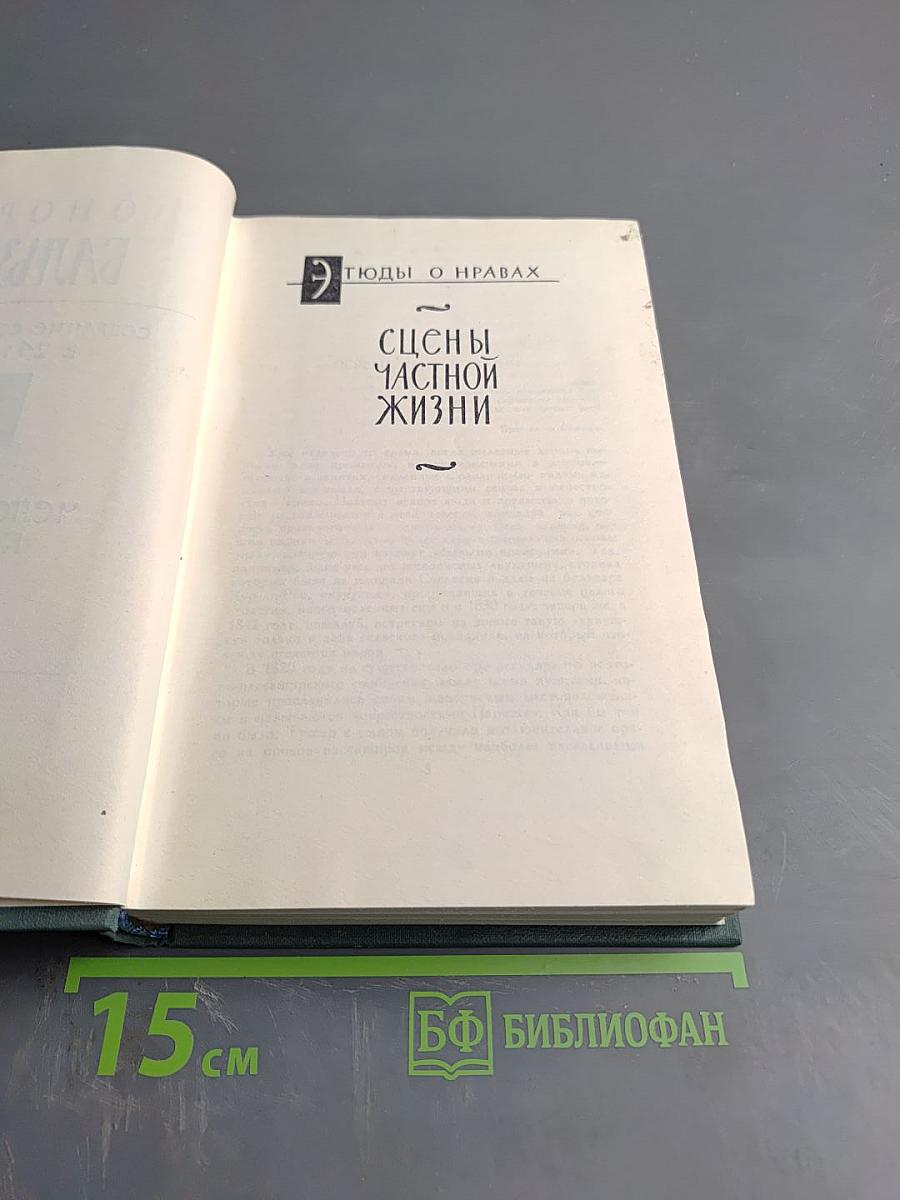 Человеческая комедия. Том 5: Этюды о нравах. Сцены частной жизни