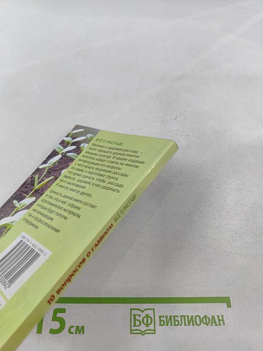 Всё о рассаде