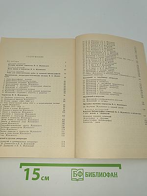В.А. Жуковский. Семинарий