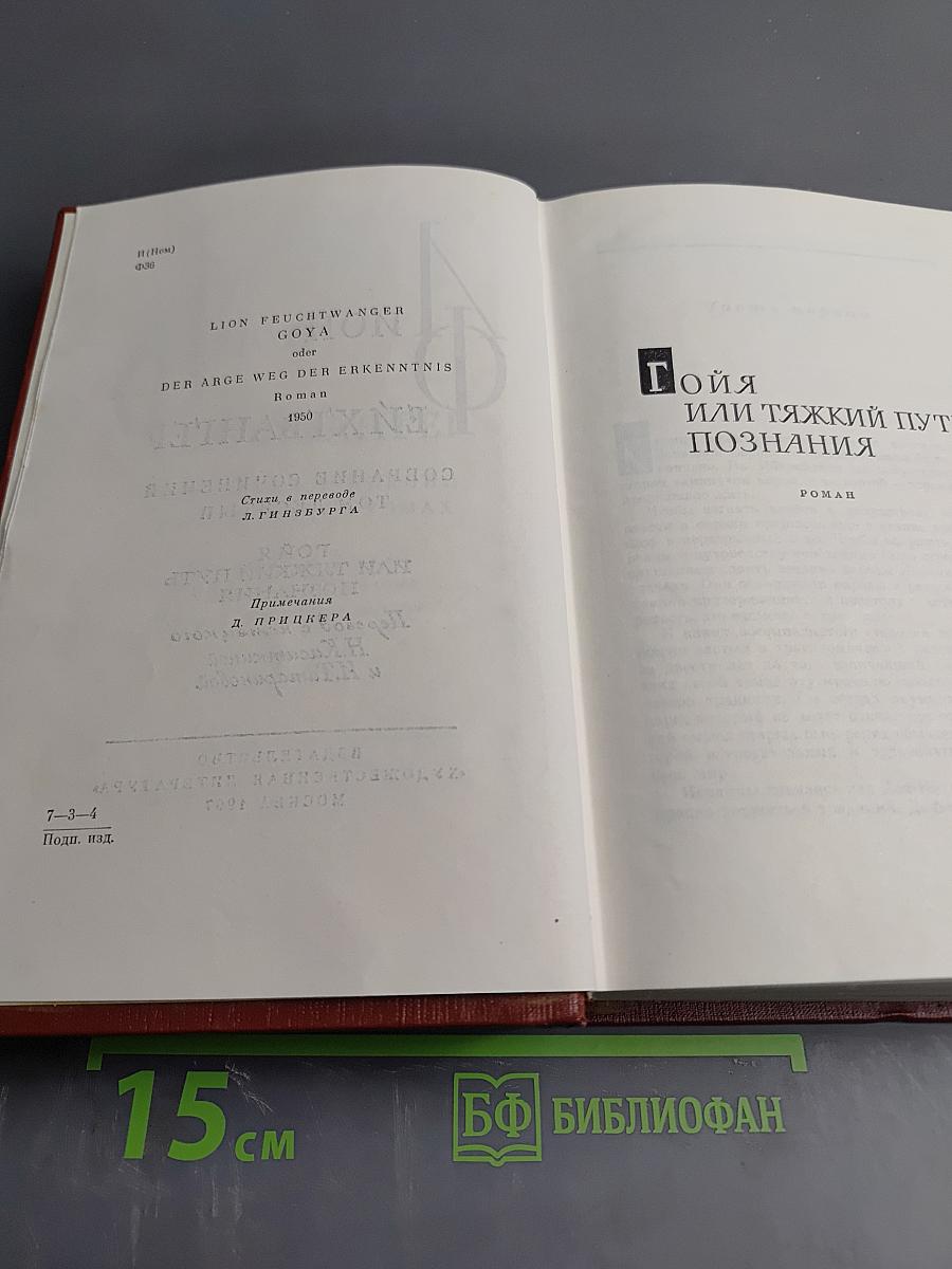 Гойя, или Тяжкий путь познания