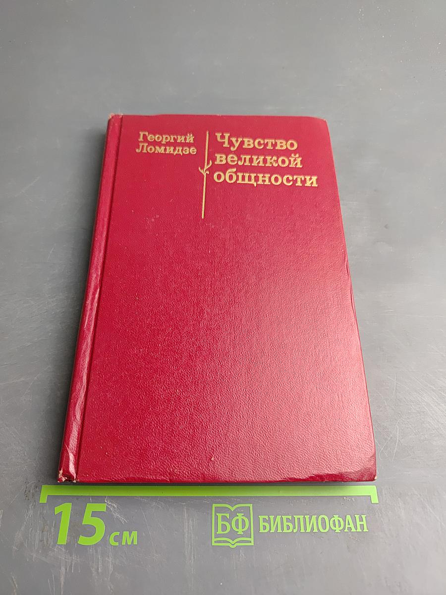 Чувство великой общности