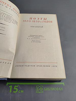 Поэты 1820-1830-х годов. Том второй