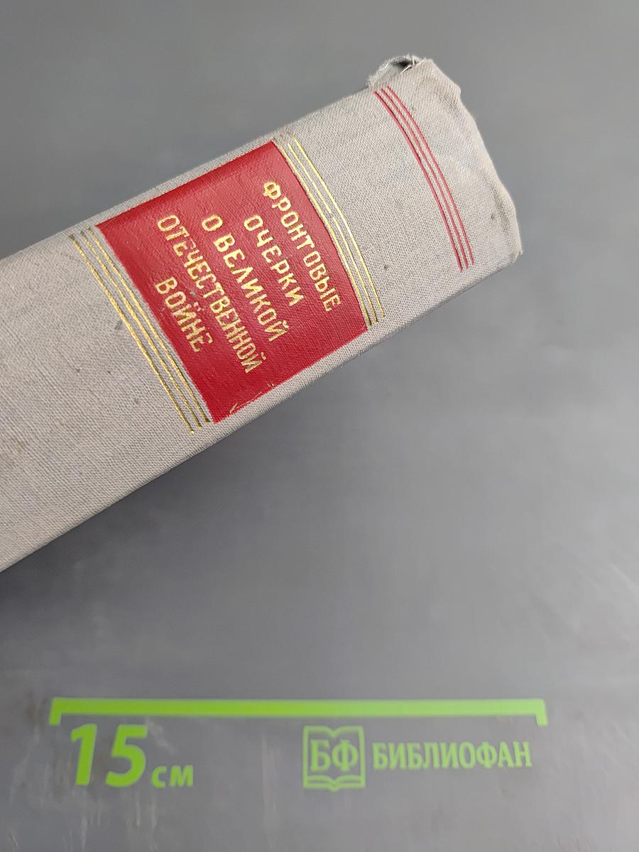 Фронтовые очерки о Великой Отечественной войне. Том 1