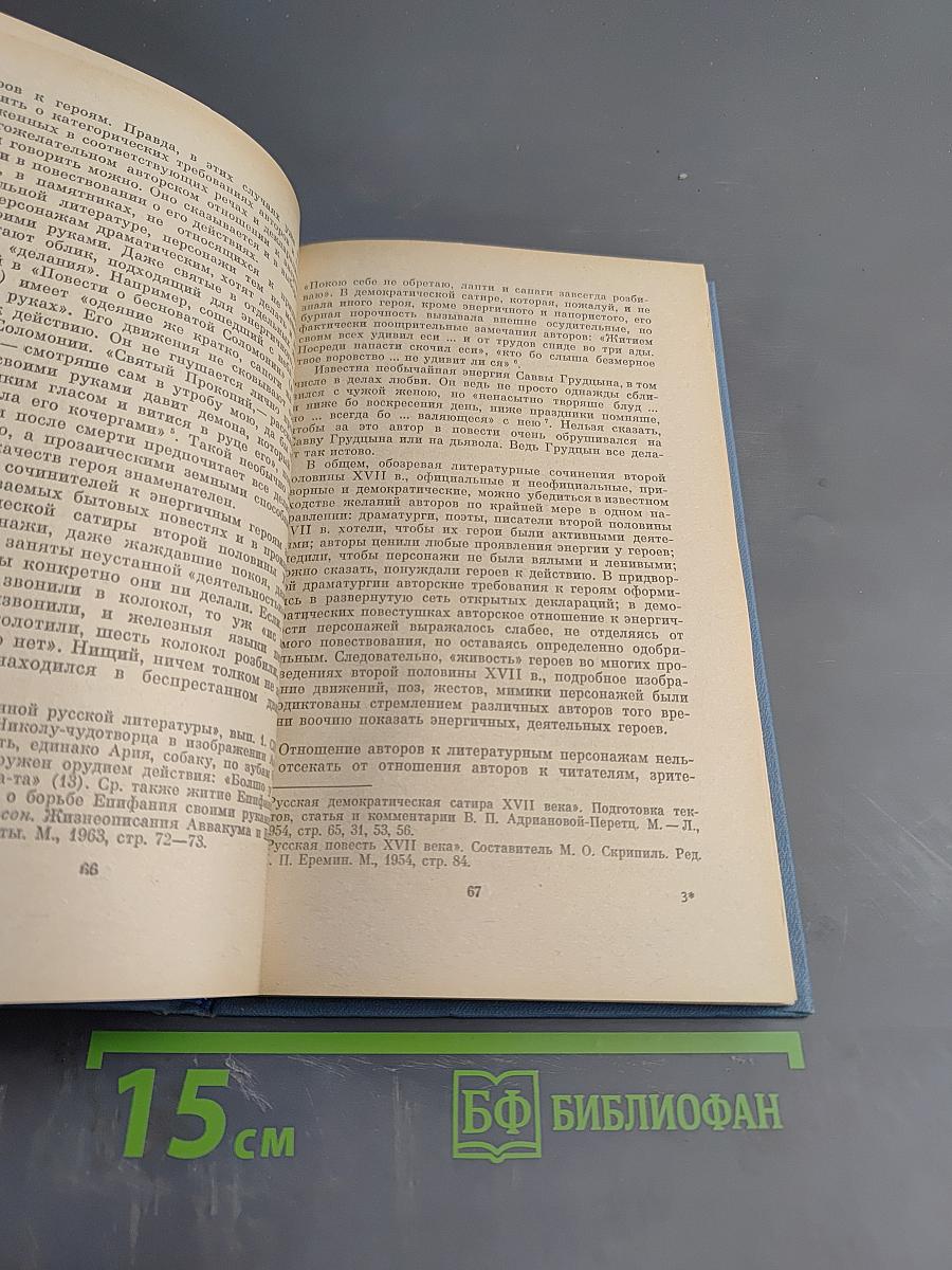 Русская литература второй половины XVII - начала XVIII века. Новые художественные представления о мире, природе, человеке