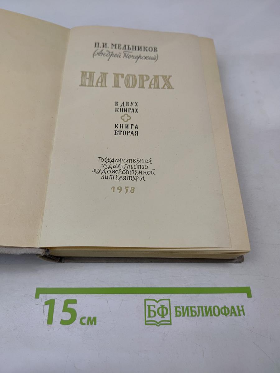 На горах. Книга вторая