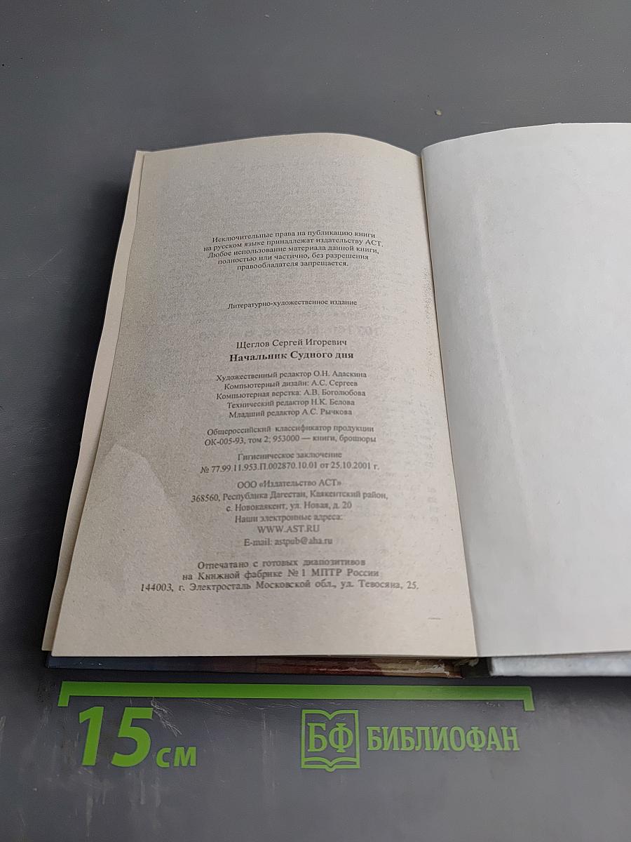 Начальник Судного дня