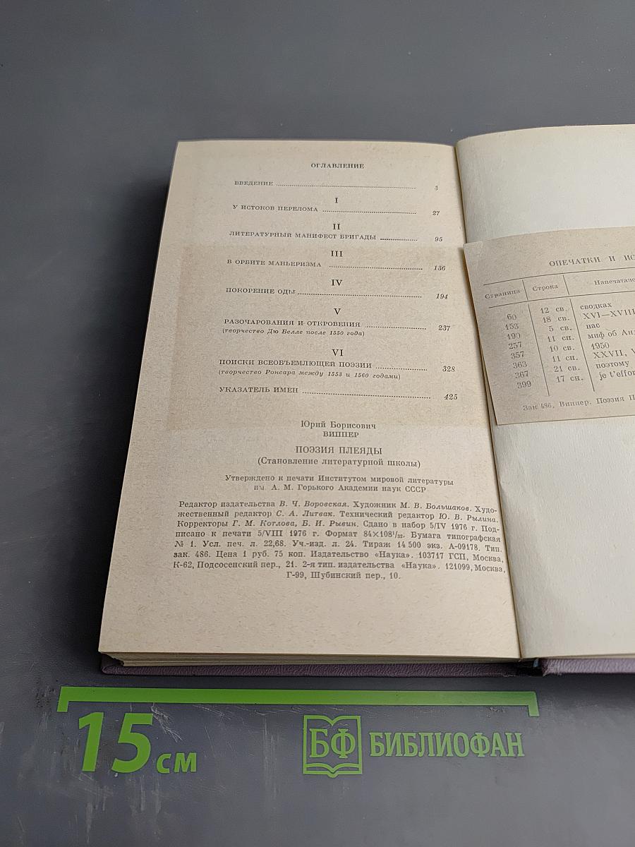 Поэзия Плеяды. Становление литературной школы