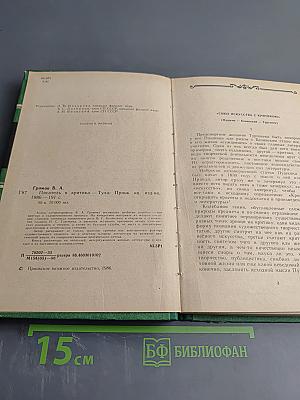 Писатель и критика