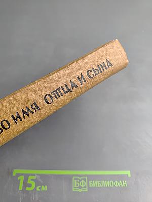 Во имя Отца и Сына