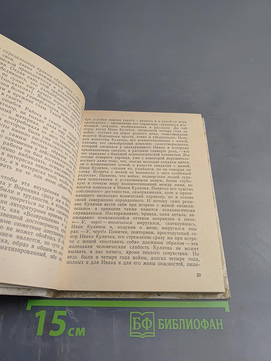 Сергей Воронин. Очерк творчества