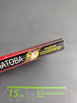 Любовники в заснеженном саду