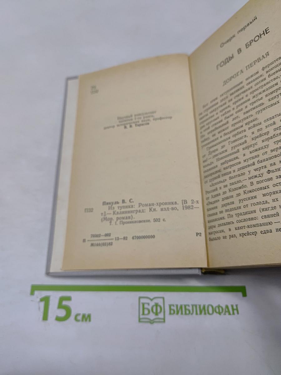 Из тупика. Том первый. Проникновение