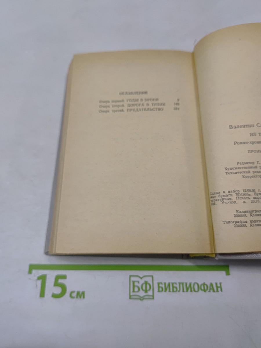 Из тупика. Том первый. Проникновение