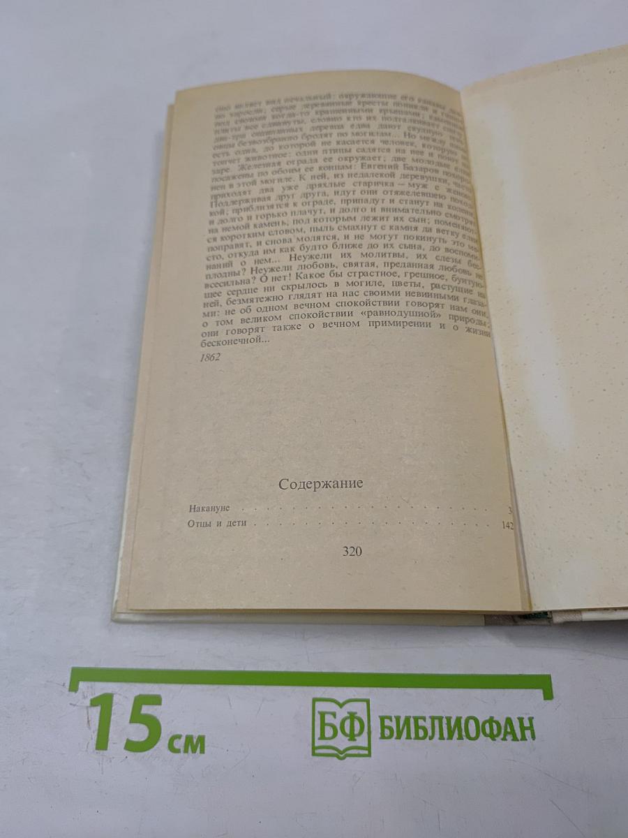 Накануне; Отцы и дети