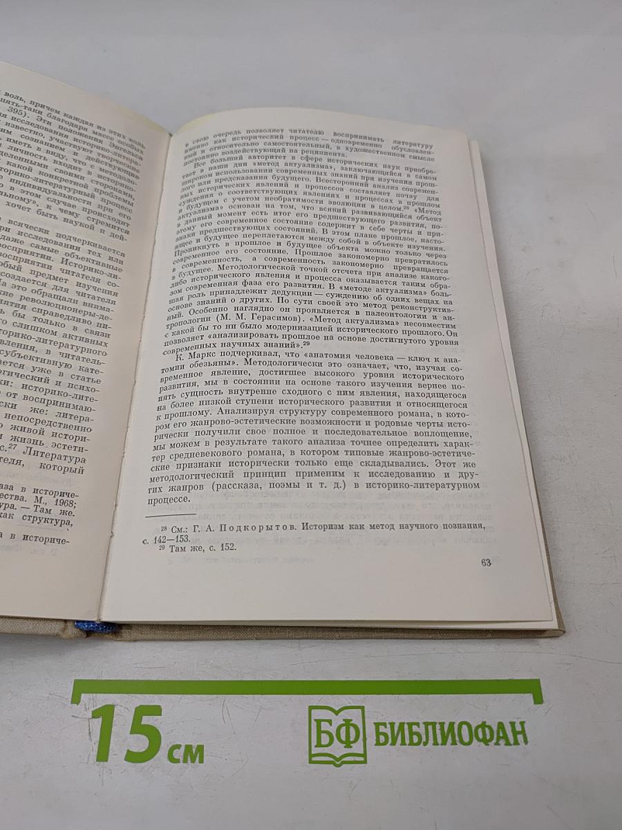 Историко-литературный процесс: Проблемы и методы изучения