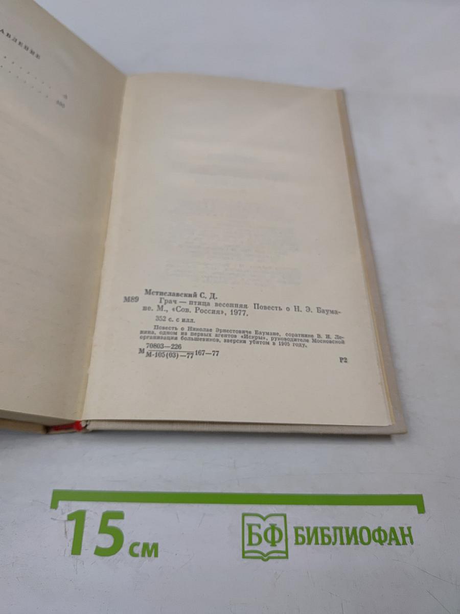 Грач - птица весенняя