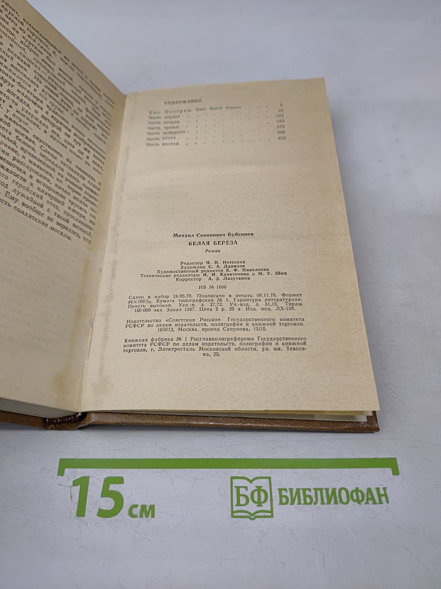 Белая береза