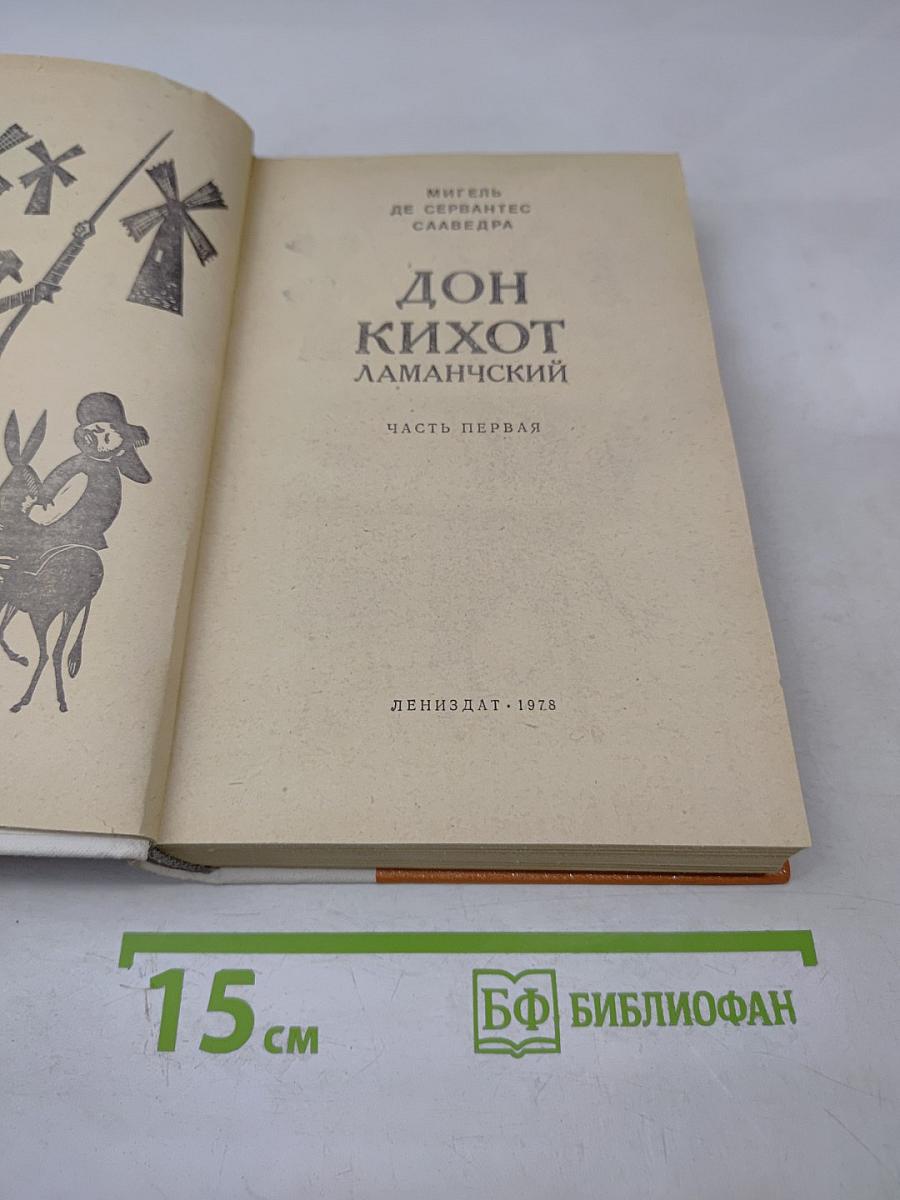 Дон Кихот Ламанчский. Часть первая