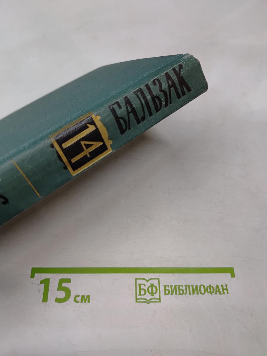 Человеческая комедия. Том 14