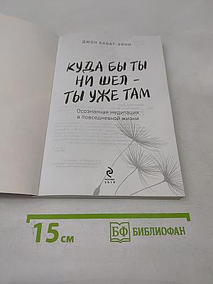 Куда бы ты ни шел – ты уже там. Осознанная медитация в повседневной жизни