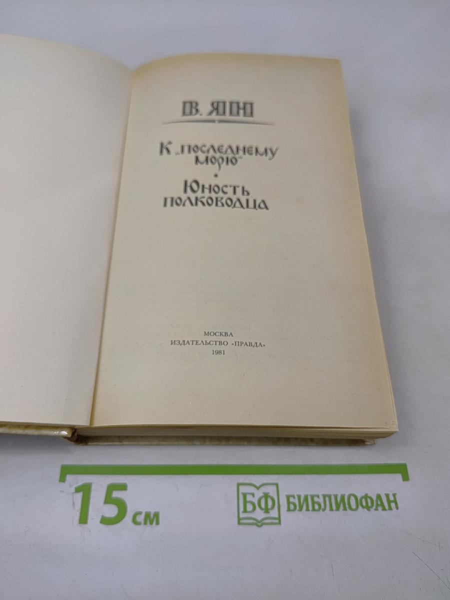 К последнему морю. Юность полководца
