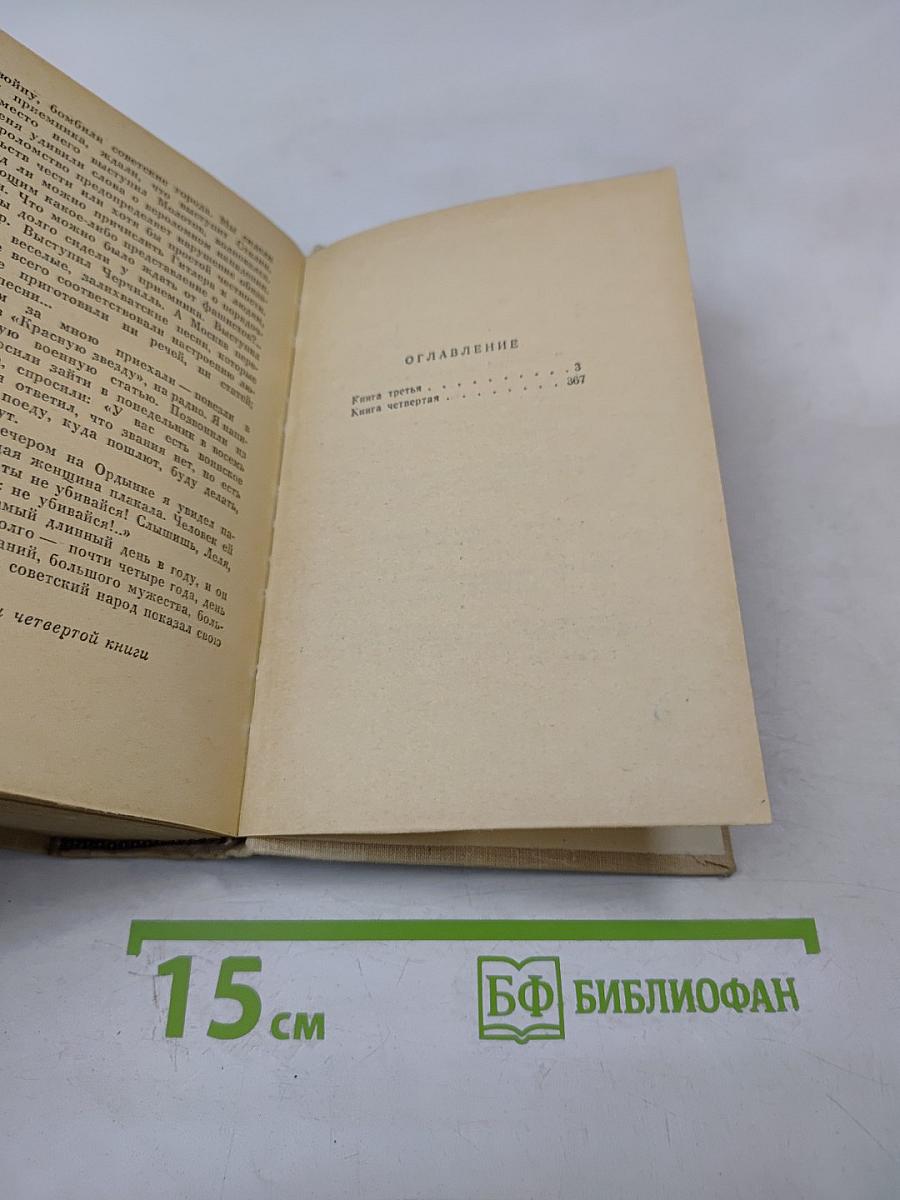 Люди, годы, жизнь. Книга третья и четвертая