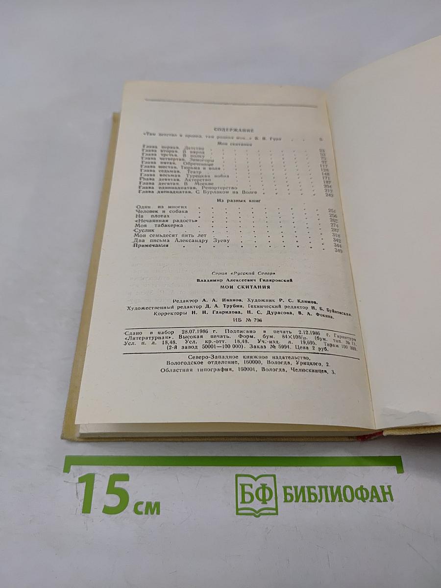 Мои скитания