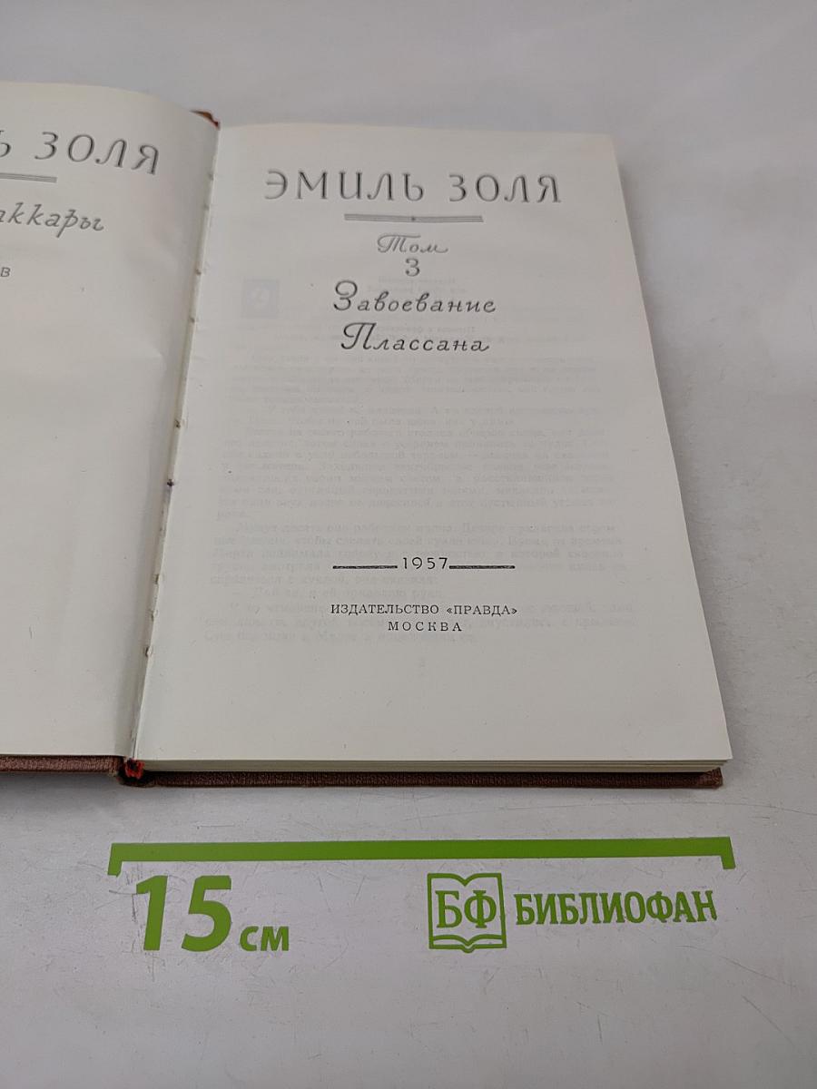 Завоевание Плассана, Том 3