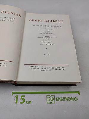 Человеческая комедия. Том 11