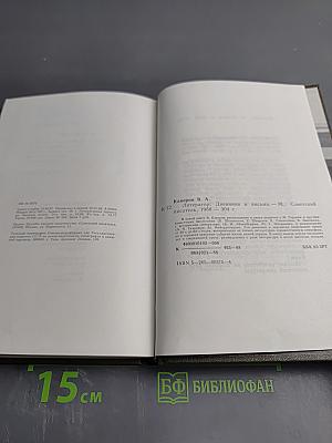 Литератор: Дневники и письма