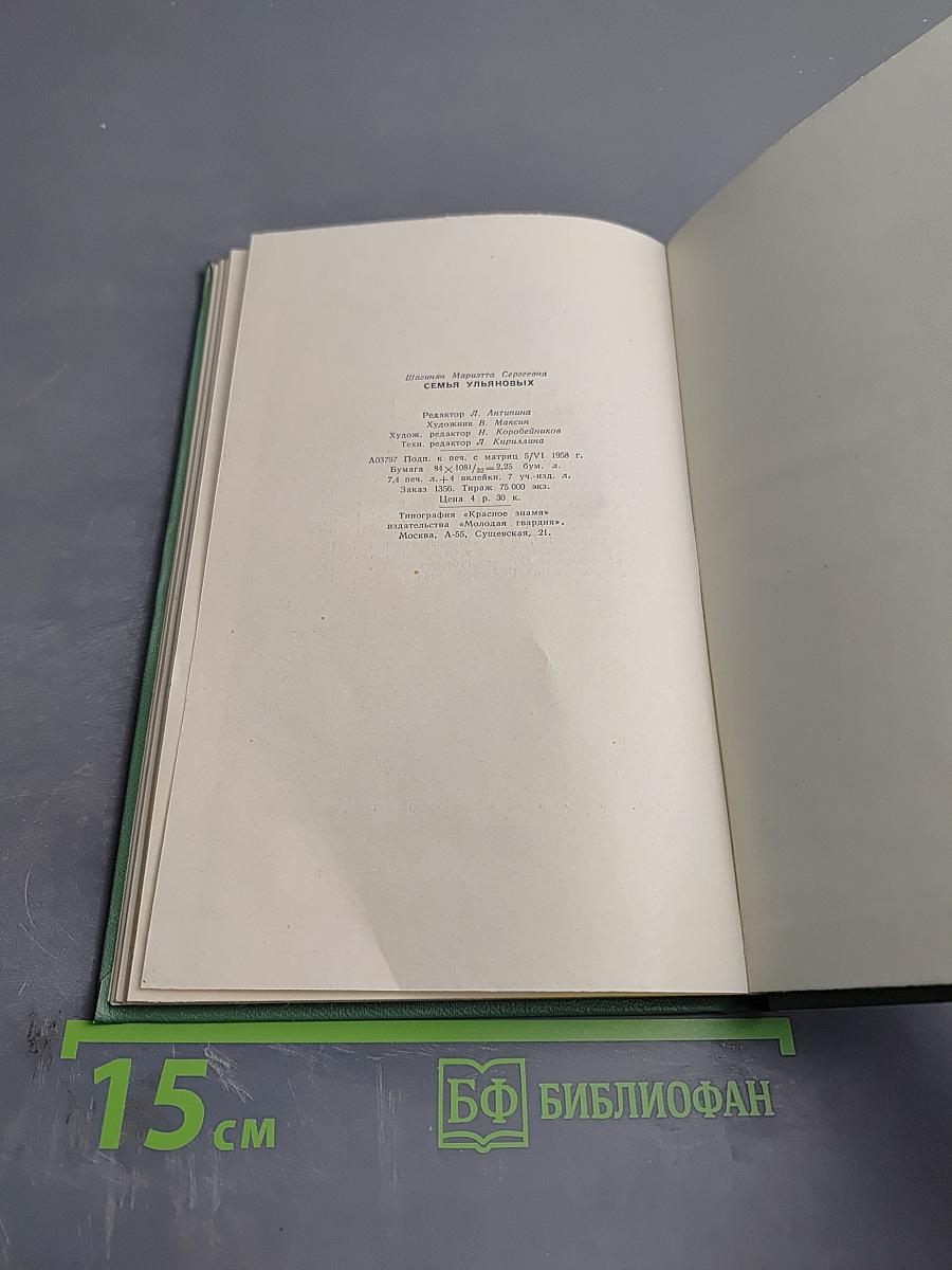 Семья Ульяновых. Роман-хроника