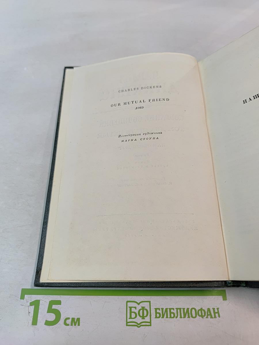Собрание сочинений. Том двадцать пятый: Наш общий друг. Книга третья и четвертая