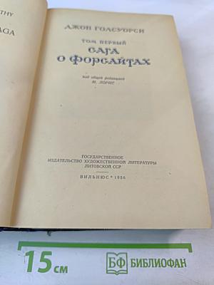 Сага о Форсайтах, Том Первый