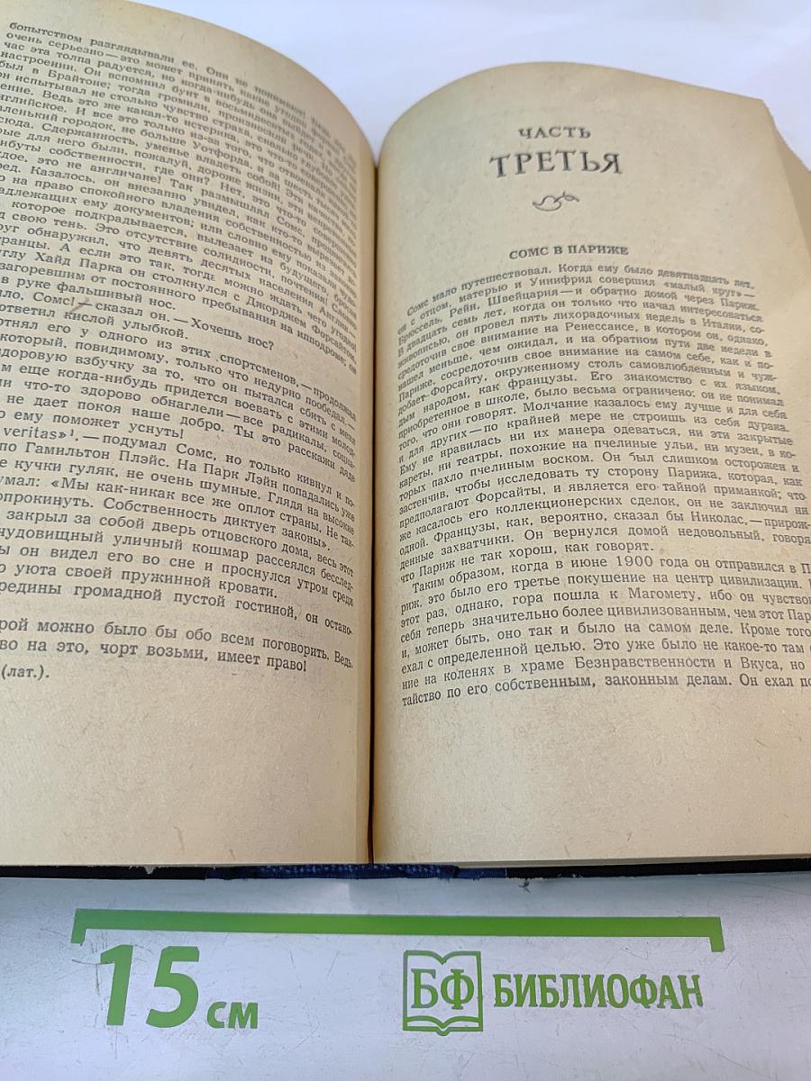 Сага о Форсайтах, Том Первый