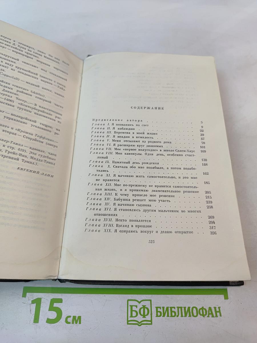 Собрание сочинений. Том пятнадцатый: Жизнь Дэвида Копперфилда, рассказанная им самим. Главы I-XXIX