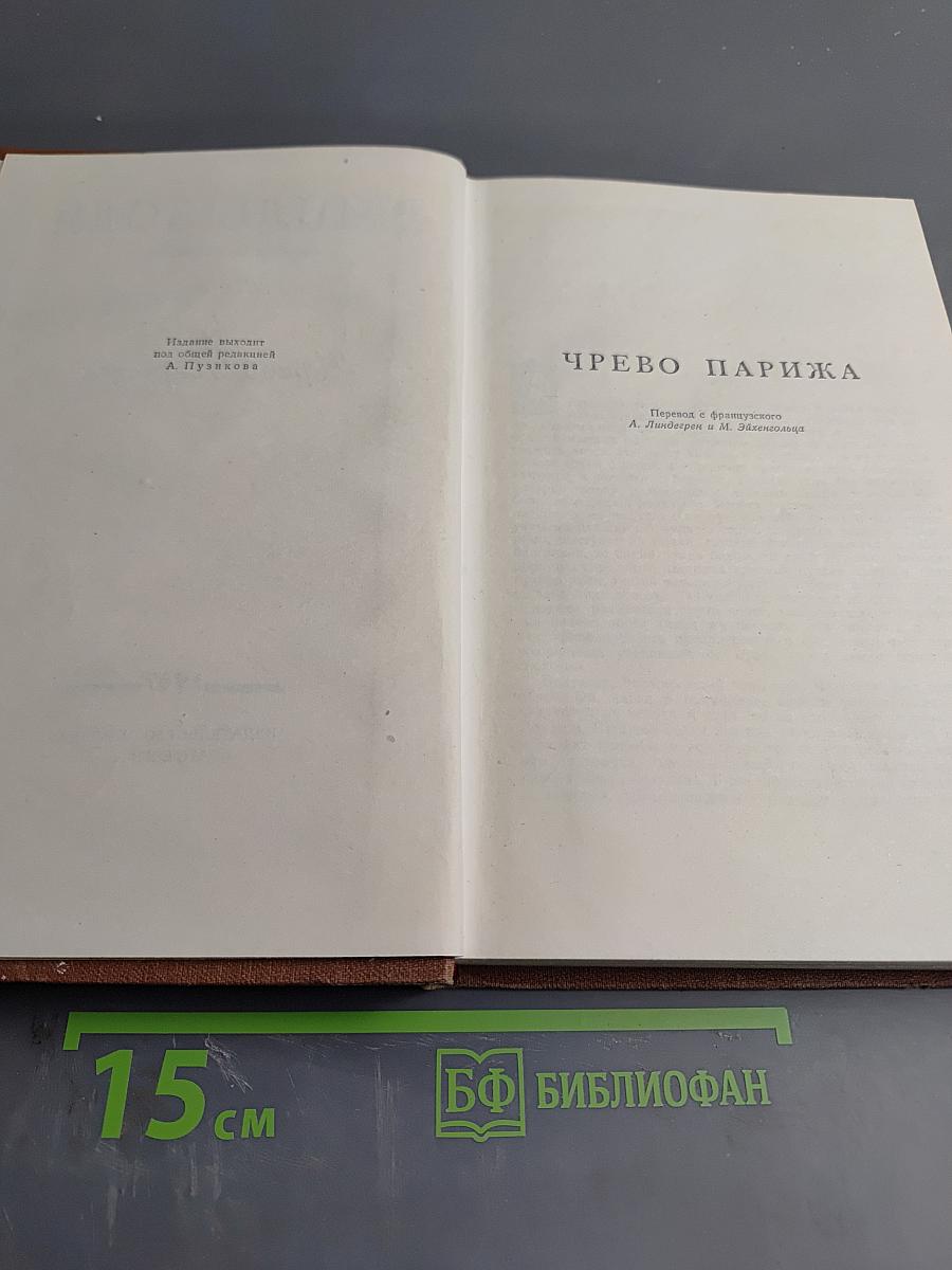 Чрево Парижа (Том 2)