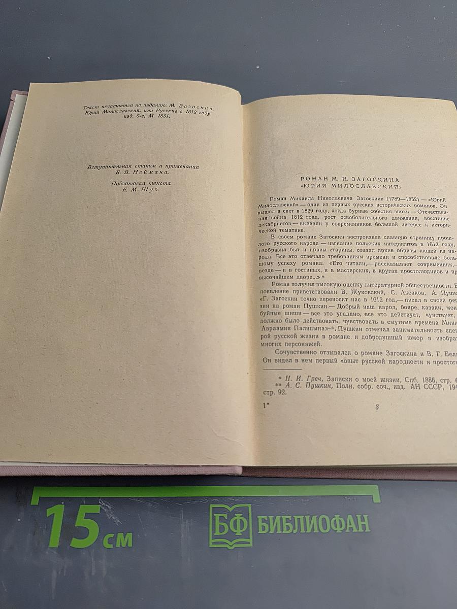 Юрий Милославский, или Русские в 1612 году