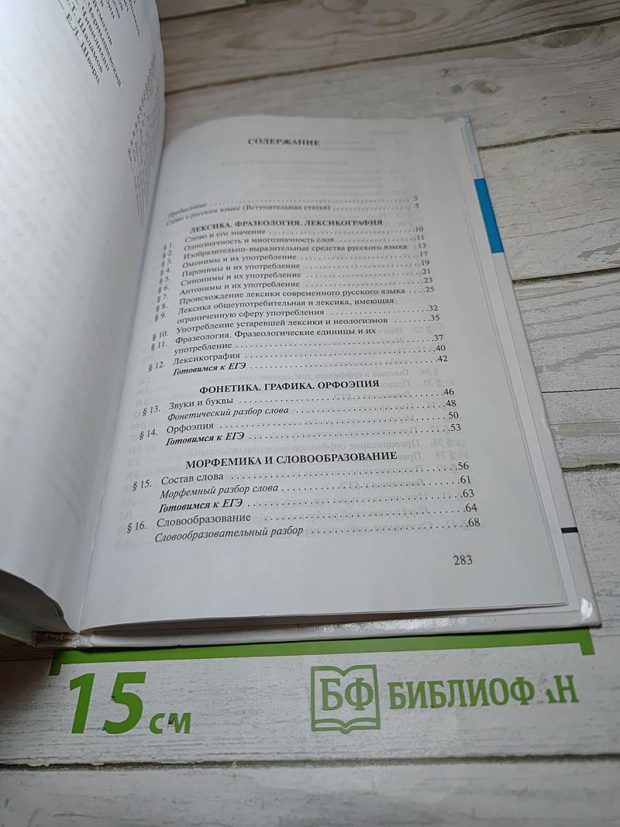 Русский язык и литература. Русский язык 10-11 классы. Часть I