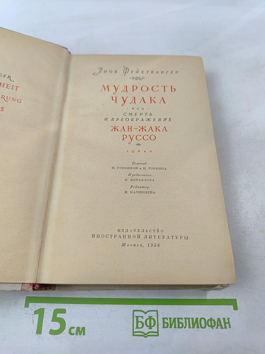 Мудрость чудака, или Смерть и преображение Жан-Жака Руссо