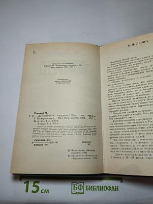 Литературные портреты