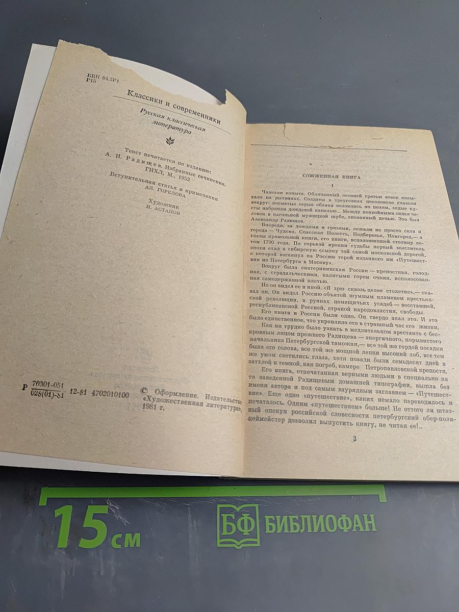 Путешествие из Петербурга в Москву